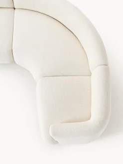 Divano XL componibile in bouclé Sofia
