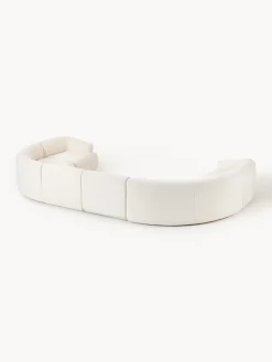Divano XL componibile in bouclé Sofia