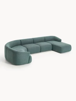 Divano XL componibile in bouclé Sofia