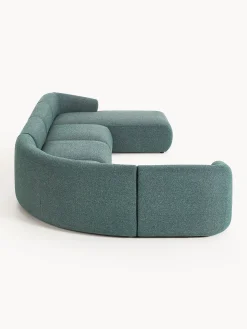 Divano XL componibile in bouclé Sofia