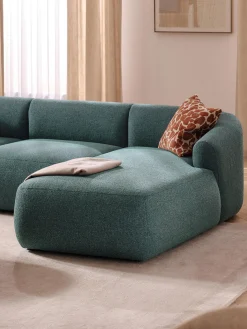 Divano XL componibile in bouclé Sofia