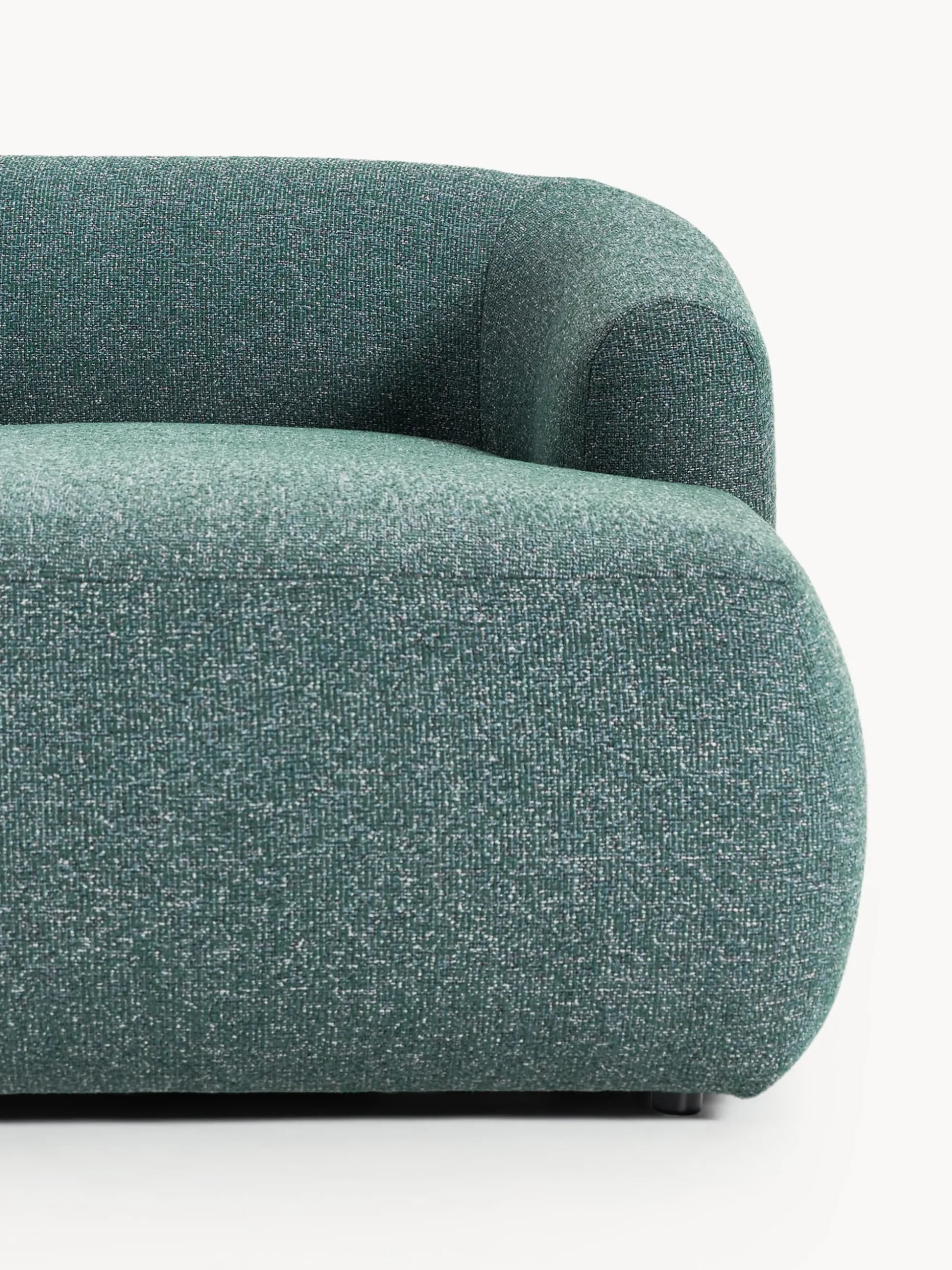 Divano XL componibile in bouclé Sofia