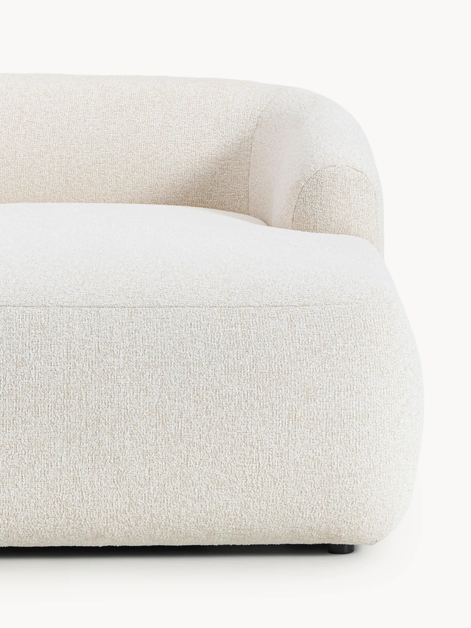 Divano XL componibile in bouclé Sofia