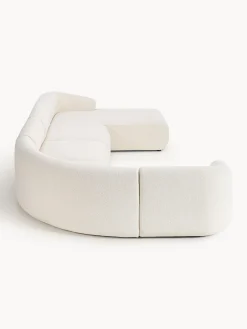 Divano XL componibile in bouclé Sofia
