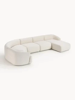 Divano XL componibile in bouclé Sofia