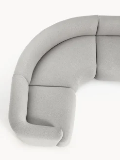 Divano XL componibile in bouclé Sofia