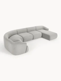 Divano XL componibile in bouclé Sofia