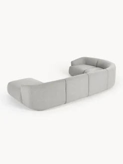 Divano XL componibile in bouclé Sofia