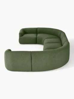 Divano XL componibile in bouclé Sofia