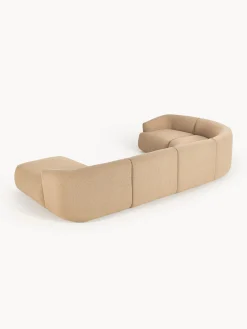 Divano XL componibile in bouclé Sofia