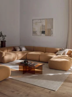 Divano XL componibile in bouclé Sofia