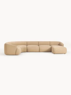 Divano XL componibile in bouclé Sofia