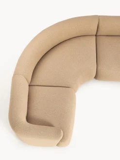 Divano XL componibile in bouclé Sofia