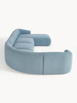 Divano XL componibile in bouclé Sofia