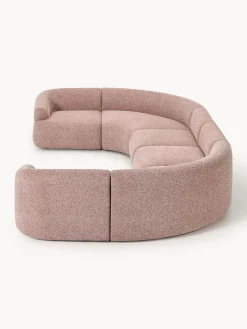 Divano XL componibile in bouclé Sofia