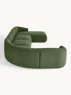 Divano XL componibile in bouclé Sofia