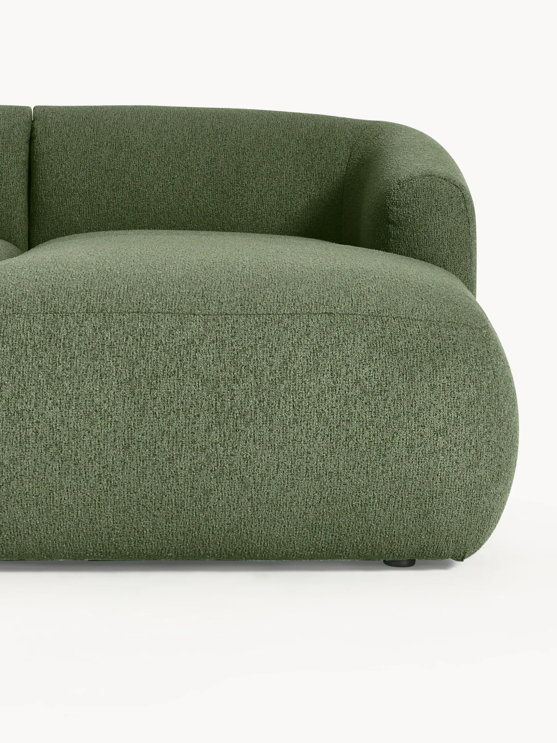 Divano XL componibile in bouclé Sofia