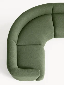 Divano XL componibile in bouclé Sofia