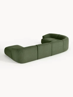 Divano XL componibile in bouclé Sofia