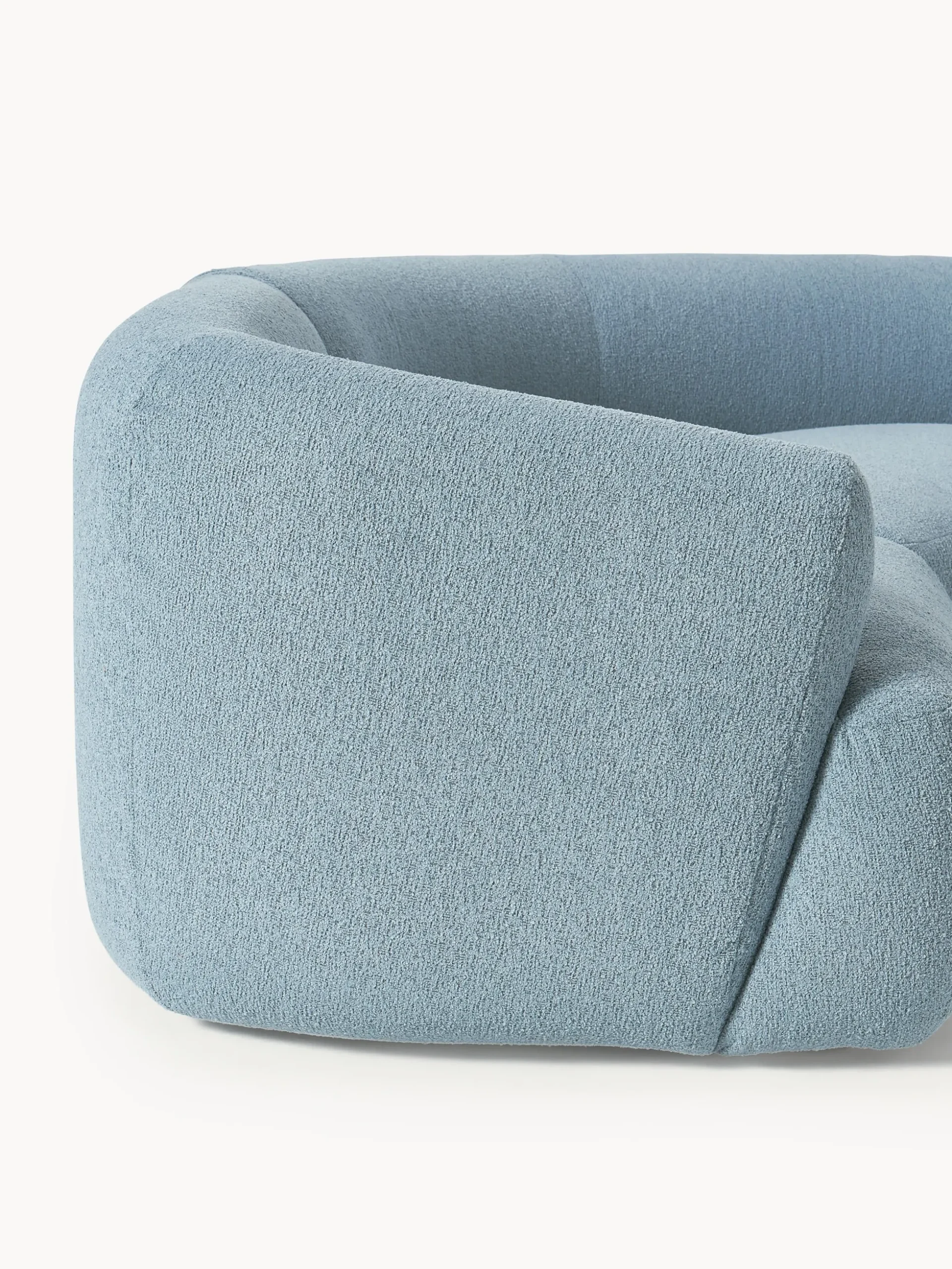 Divano XL componibile in bouclé Sofia