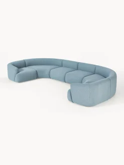 Divano XL componibile in bouclé Sofia