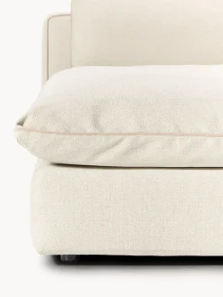 Divano XL componibile 3 posti con poggiapiedi Felix