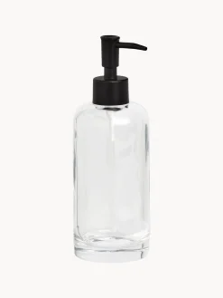 Dosatore di sapone in vetro Clear