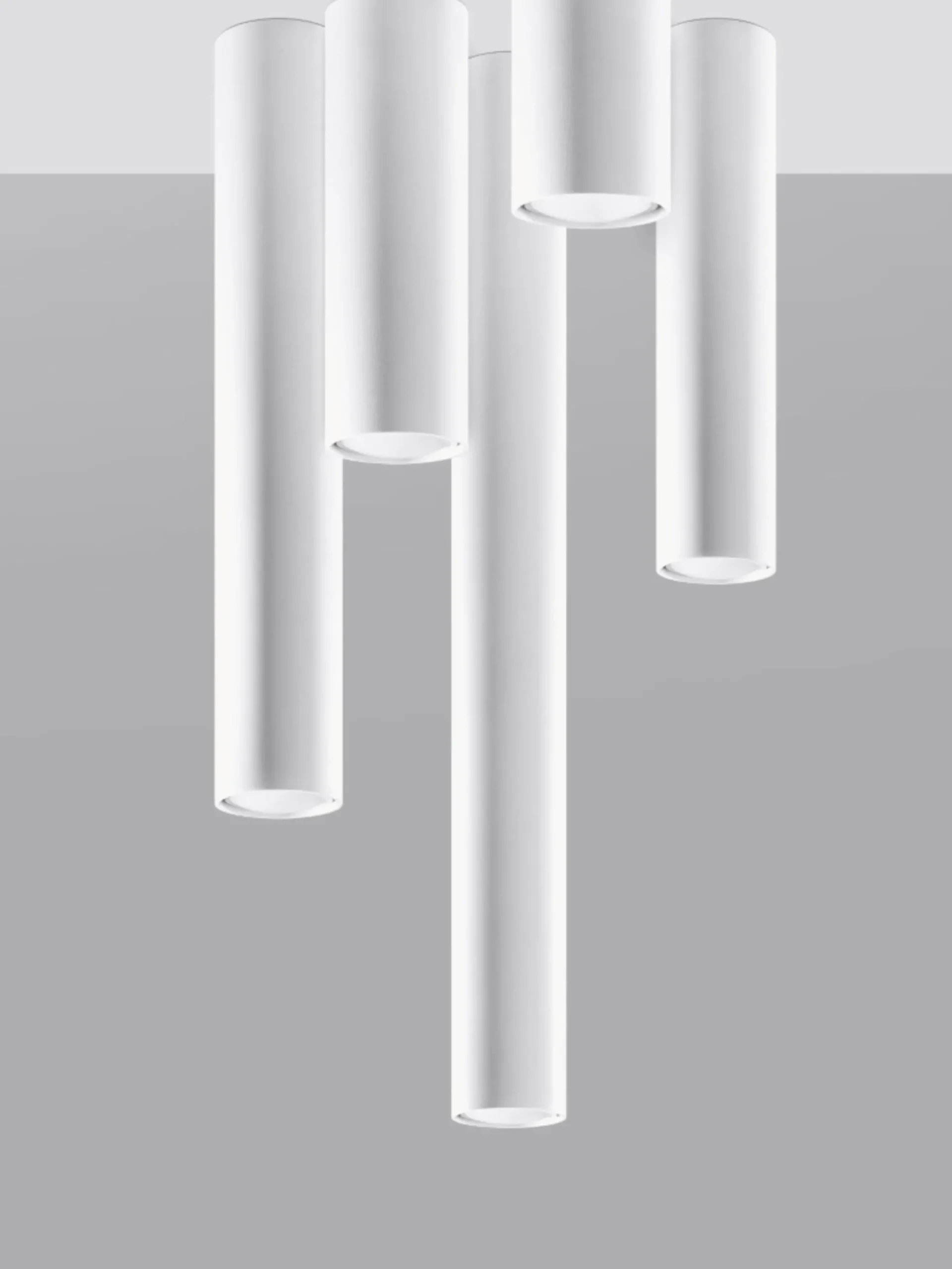 Faretto da soffitto Castro, alt. 20 cm