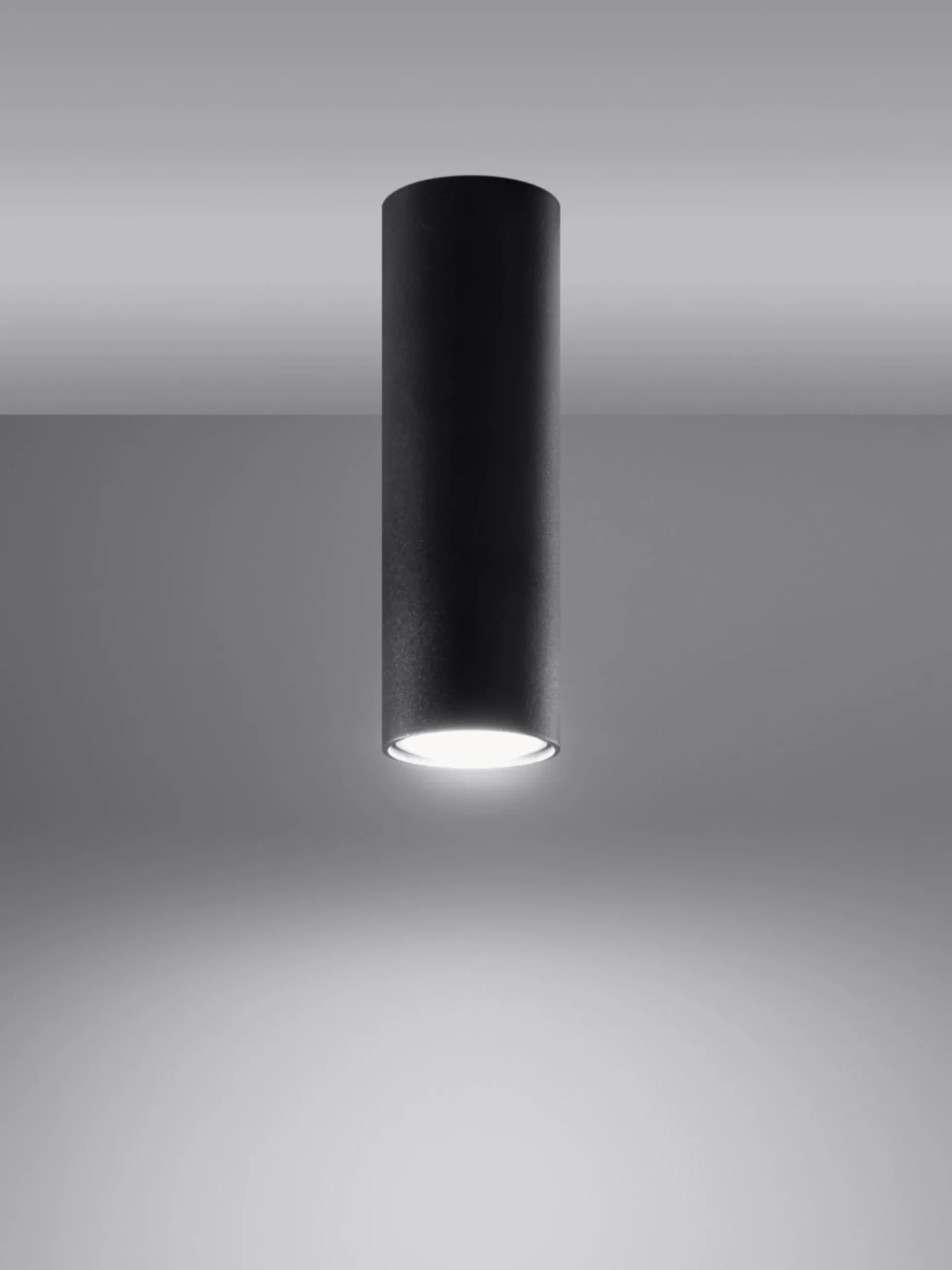 Faretto da soffitto Castro, alt. 20 cm
