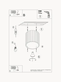 Faretto da soffitto Zora 1