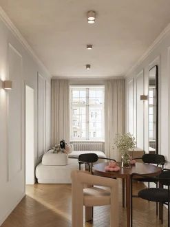 Faretto da soffitto Zora 1