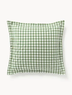 Federa in cotone a quadri Nels