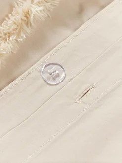 Federa in cotone percalle con design trapuntato Madeline