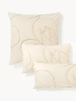 Federa in cotone percalle con design trapuntato Madeline
