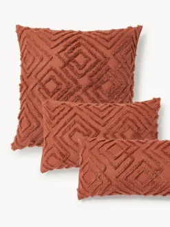 Federa in percalle di cotone con design trapuntato Phil