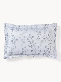 Federa in raso di cotone con motivo jacquard Hurley