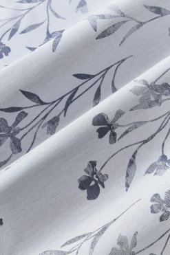 Federa in raso di cotone con motivo jacquard Hurley