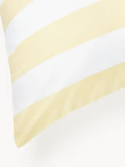 Federa reversibile in cotone a righe Lorena