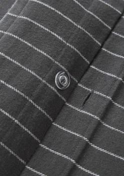 Federa reversibile in flanella di cotone a quadri Noelle