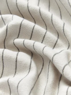 Federa reversibile in flanella di cotone a quadri Noelle