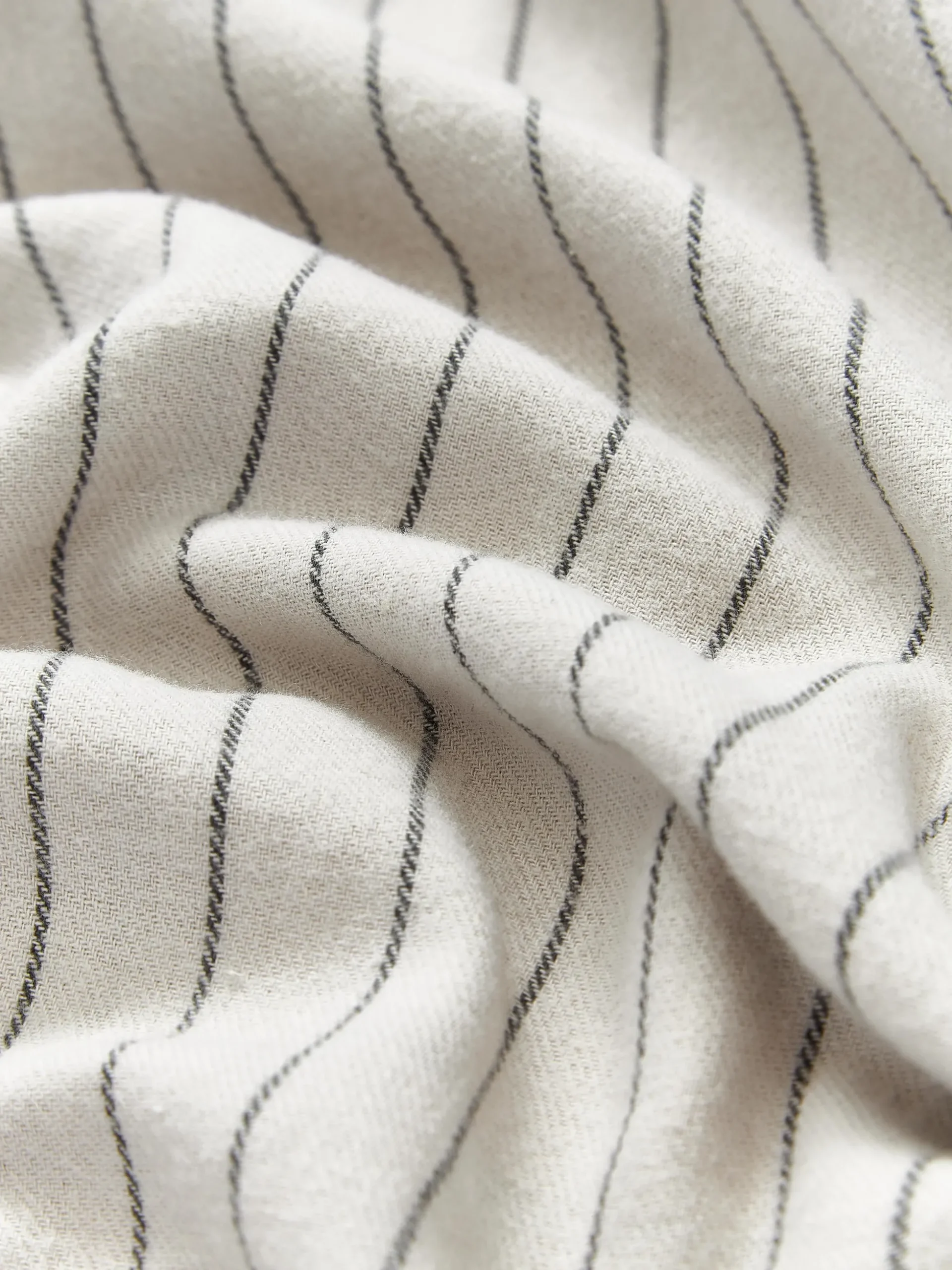 Federa reversibile in flanella di cotone a quadri Noelle