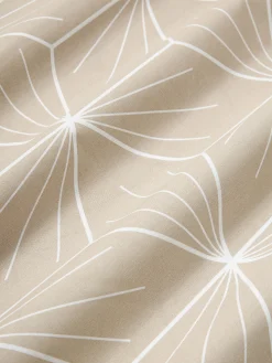 Federa reversibile in cotone con stampa geometrica Ilda
