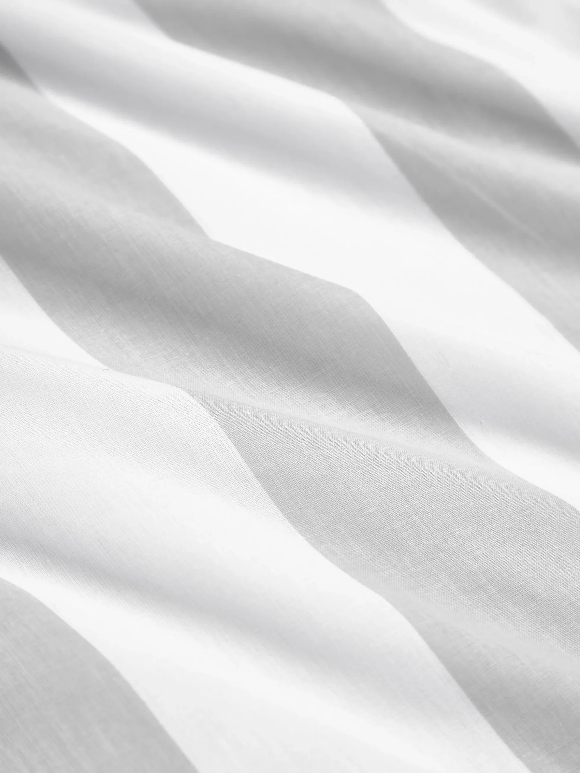 Federa reversibile in cotone a righe Lorena