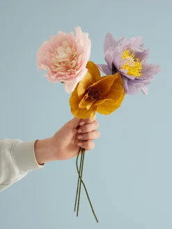 Fiore artificiale fatto a mano Cottage Rose