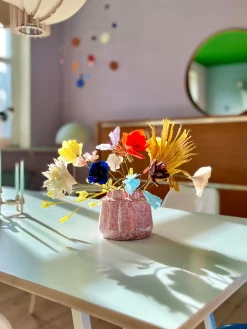 Fiore artificiale fatto a mano Peony