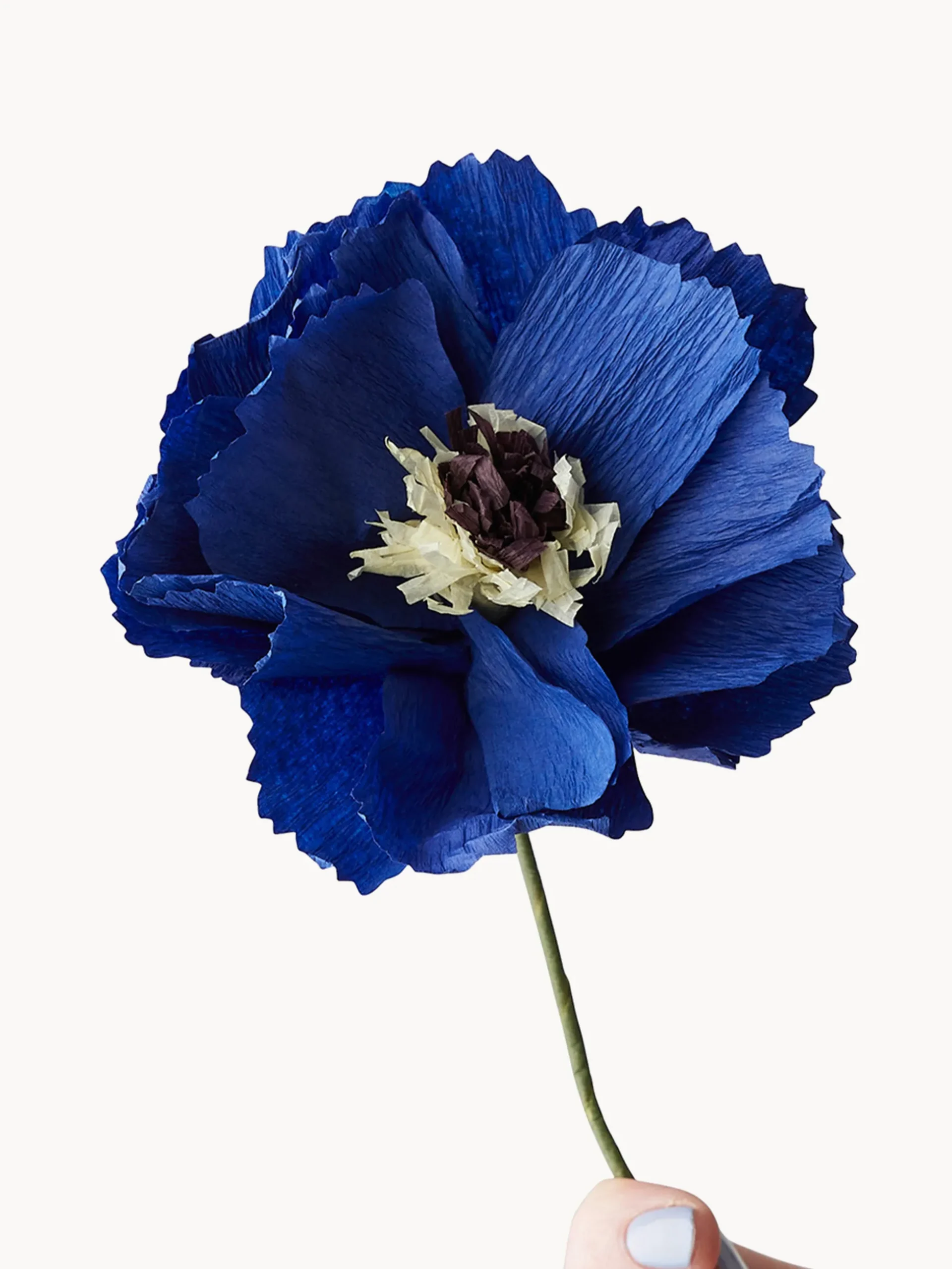 Fiore artificiale fatto a mano Peony