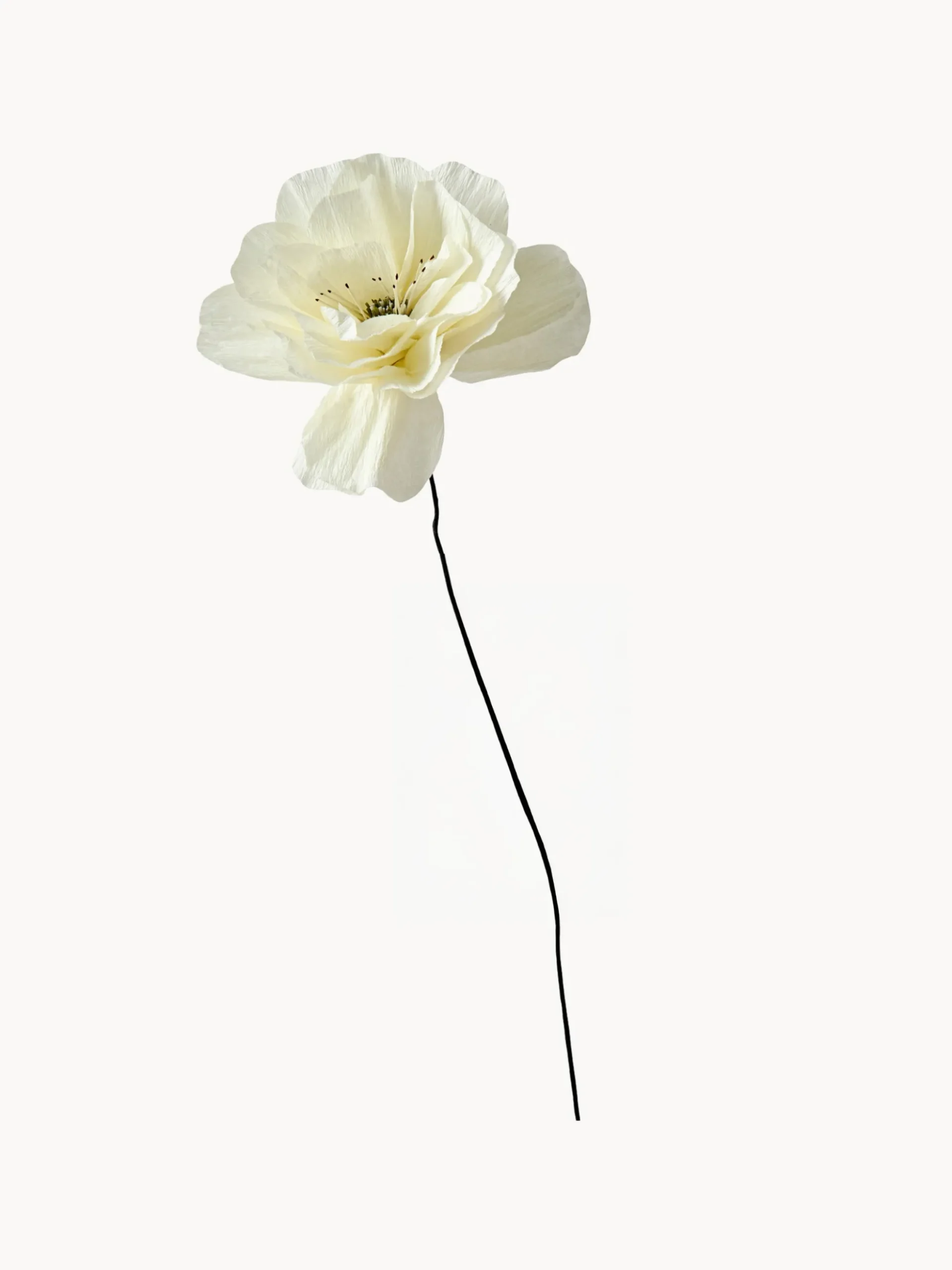 Fiore artificiale fatto a mano Rosa La Paloma