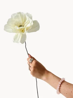 Fiore artificiale fatto a mano Rosa La Paloma