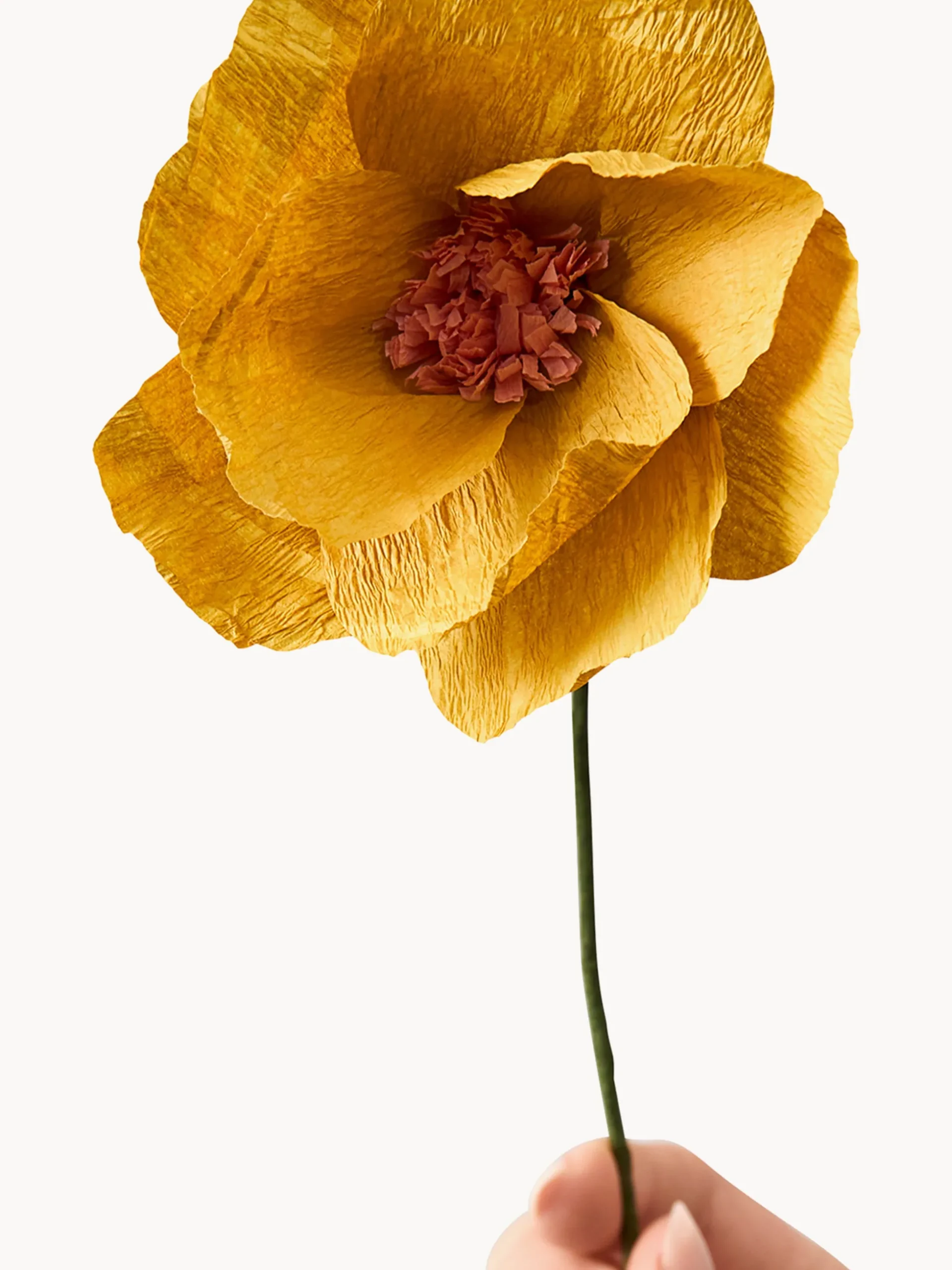 Fiore artificiale fatto a mano Windflower