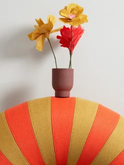 Fiore artificiale fatto a mano Oriental Poppy
